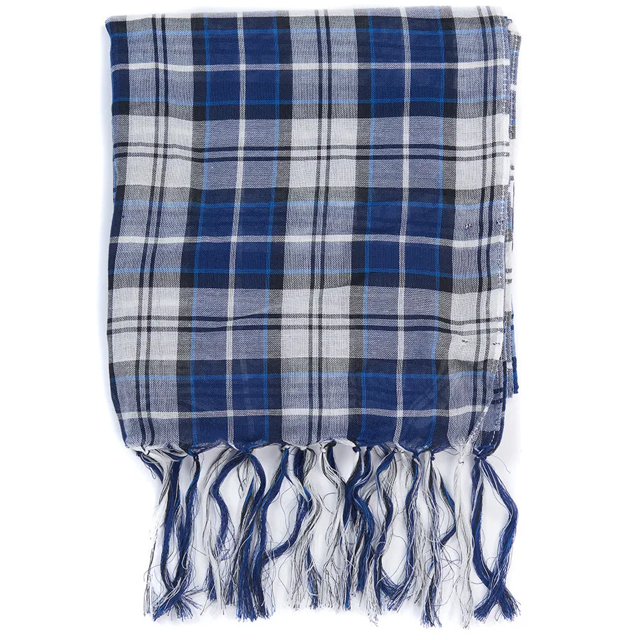 Barbour Scarf-Ingleton Tartan Scarf- USC0320WH11