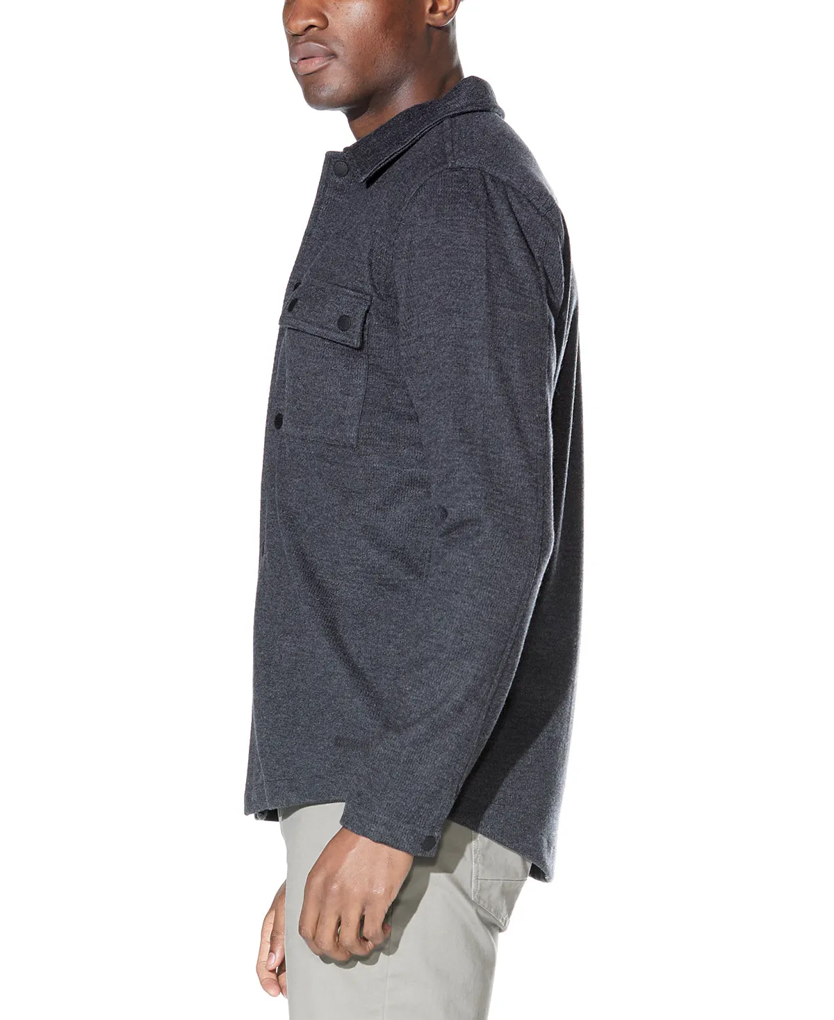 Bennett Shirt Jacket (Heather Dark Charcoal)