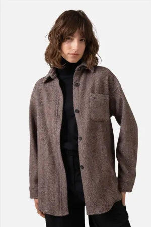 Cashmere Blend Shacket