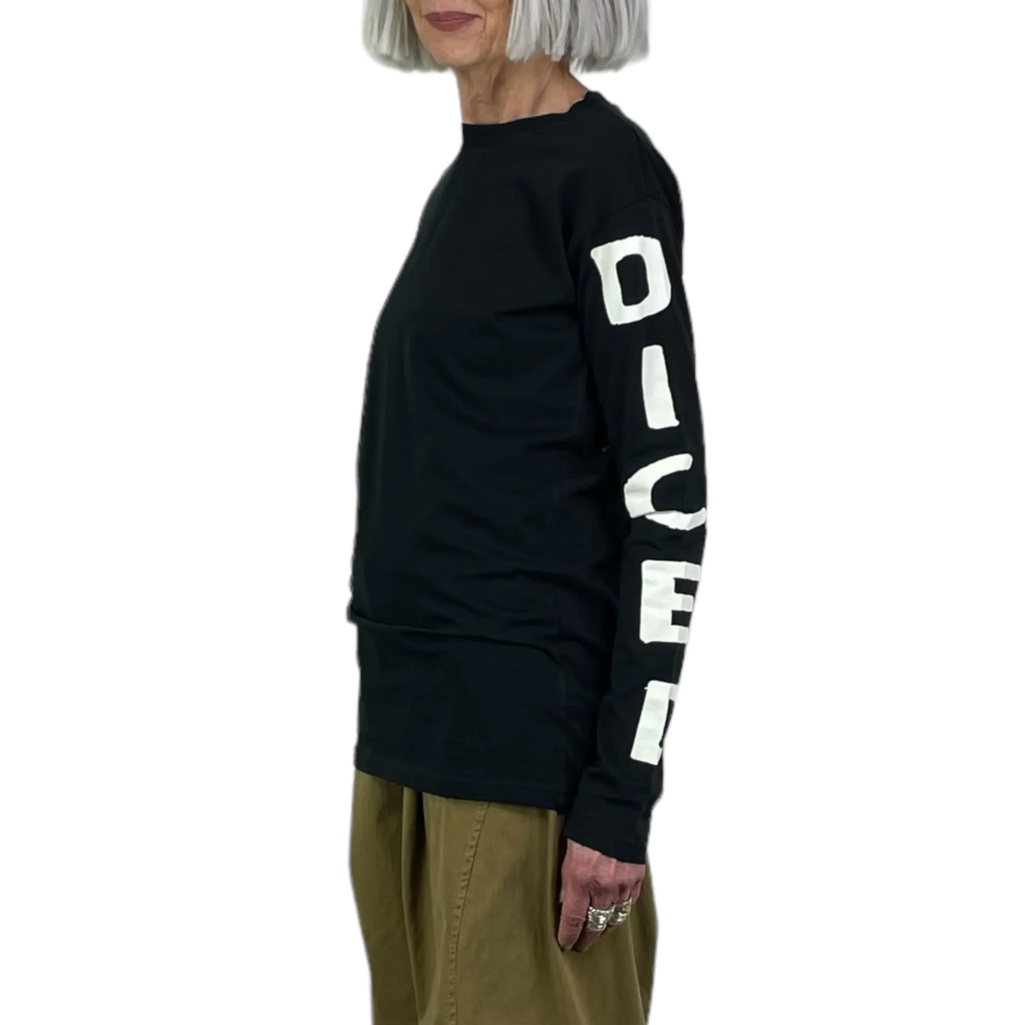 DICED LONG TEE