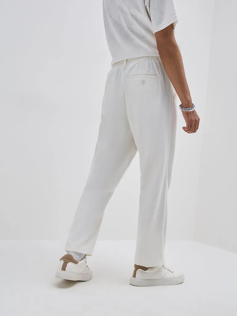 ETA Off-White Resort-Fit Mid-Rise Cotton Chinos