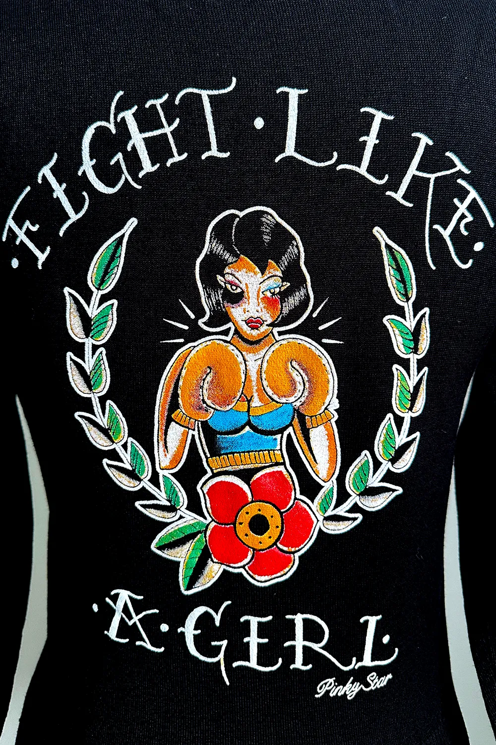 Fight Like A Girl Cardigan