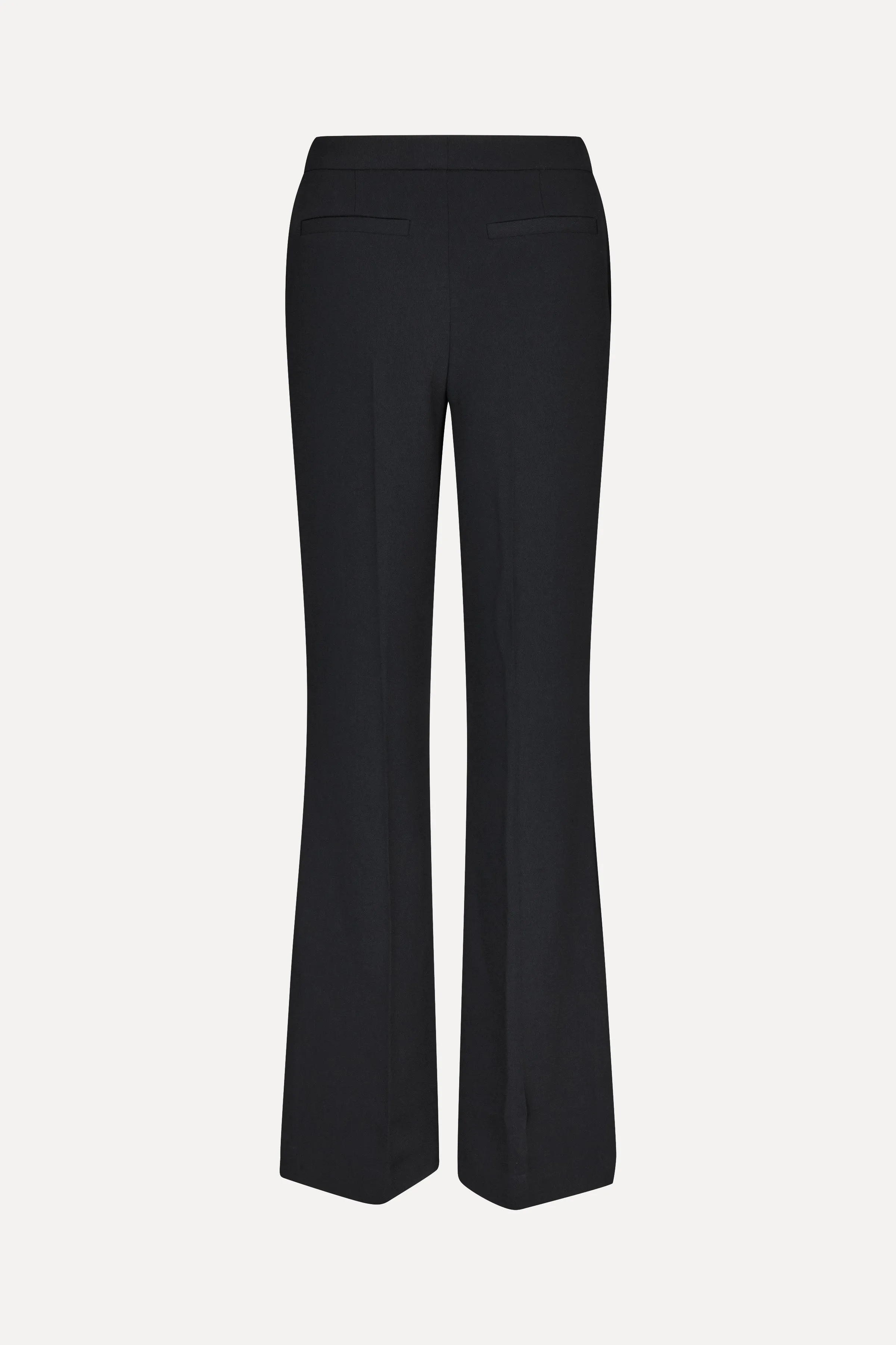 Flared Long Pants - Black