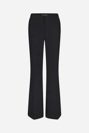 Flared Long Pants - Black