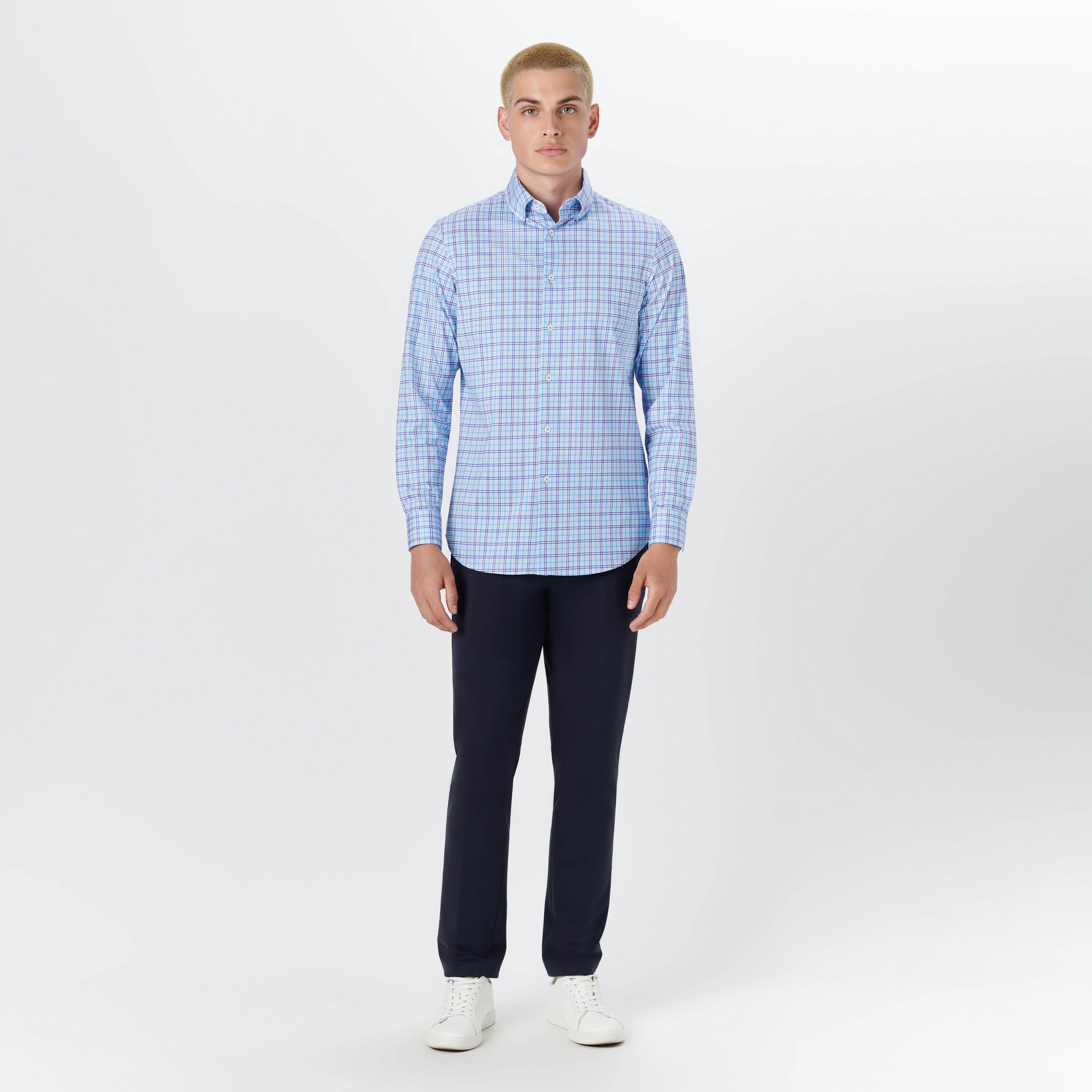 JAMES Dupplin Check OoohCotton Shirt