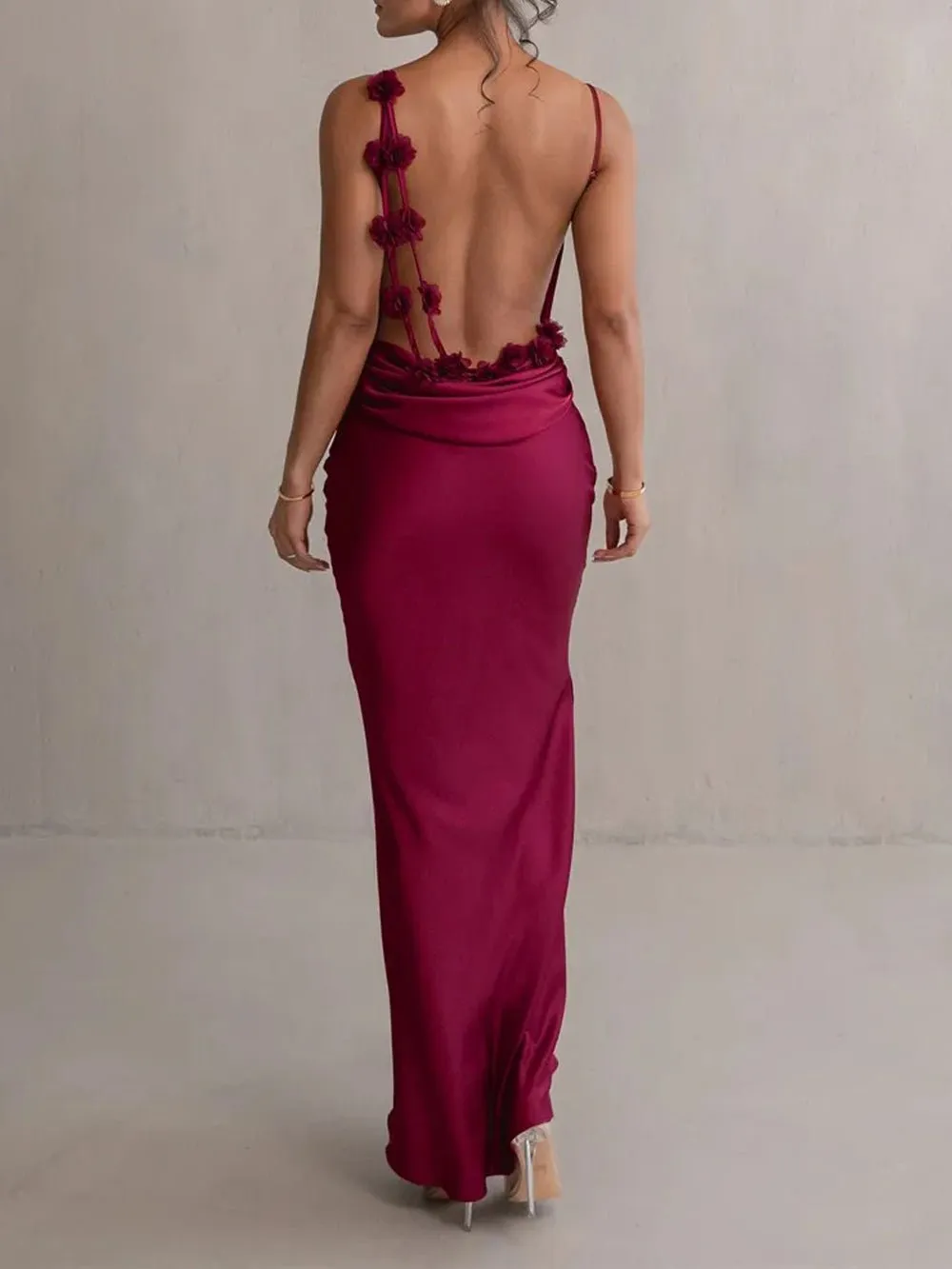 Madeleine Backless Bodycon Maxi Dress