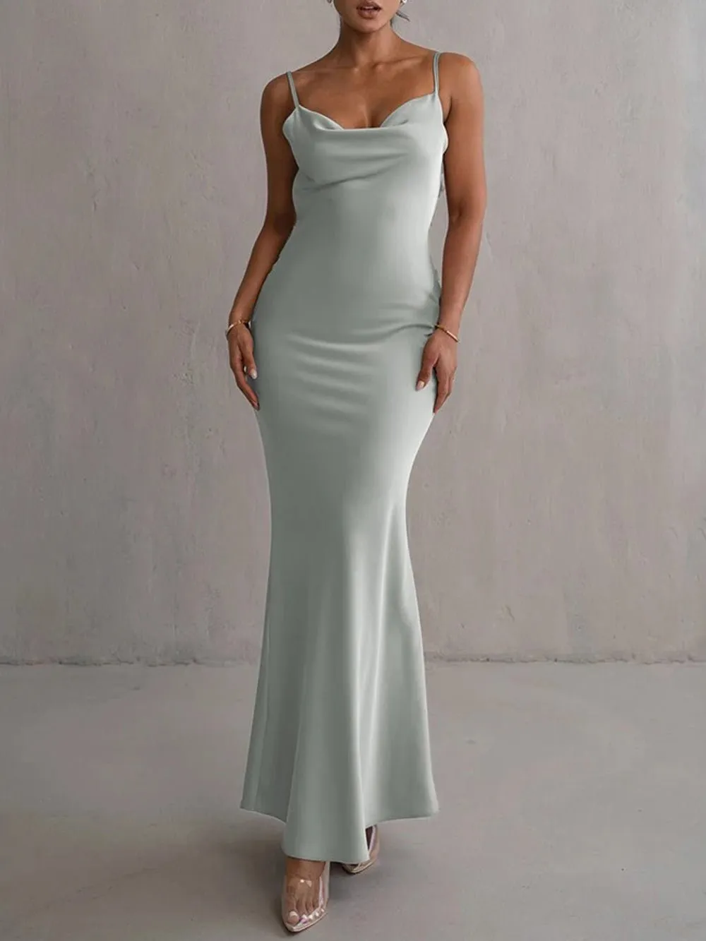 Madeleine Backless Bodycon Maxi Dress