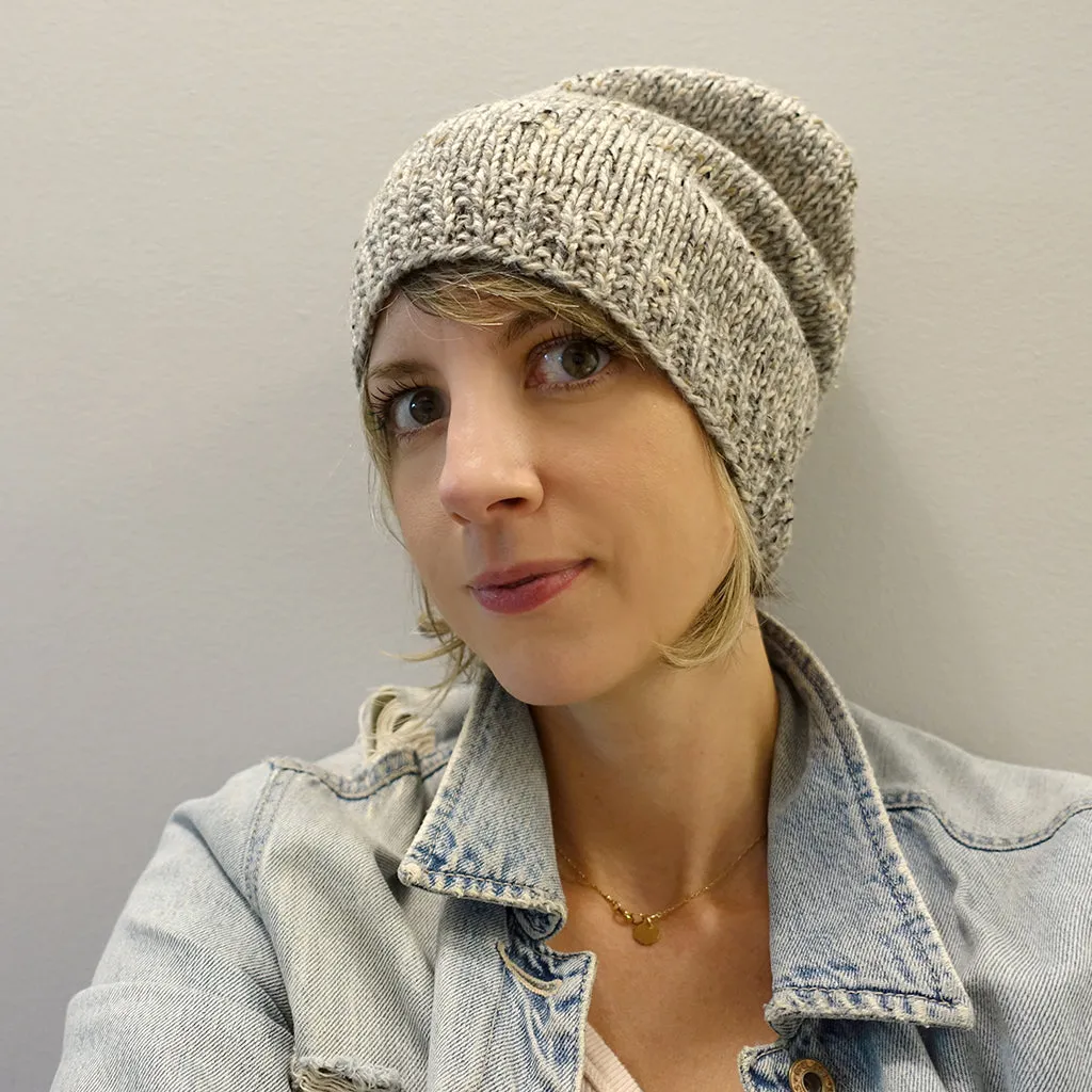 marled madness hat {knitting pattern}