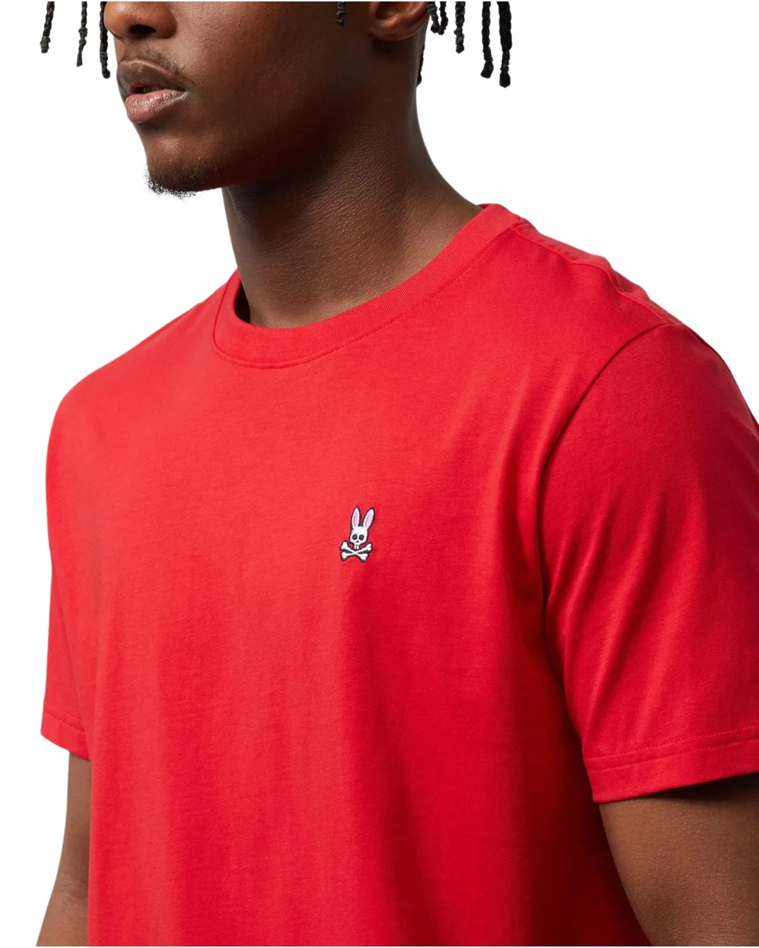 Men's Crew Neck Tee - Brilliant Red