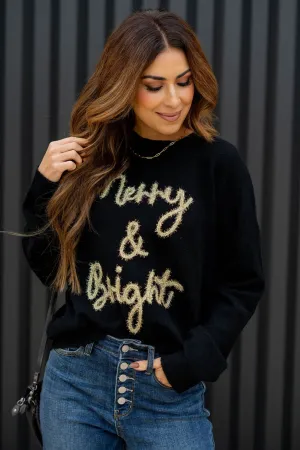 Merry And Bright Tinsel Sweater