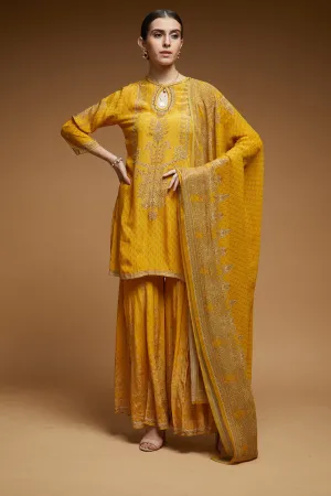 Mustard Color Sharara