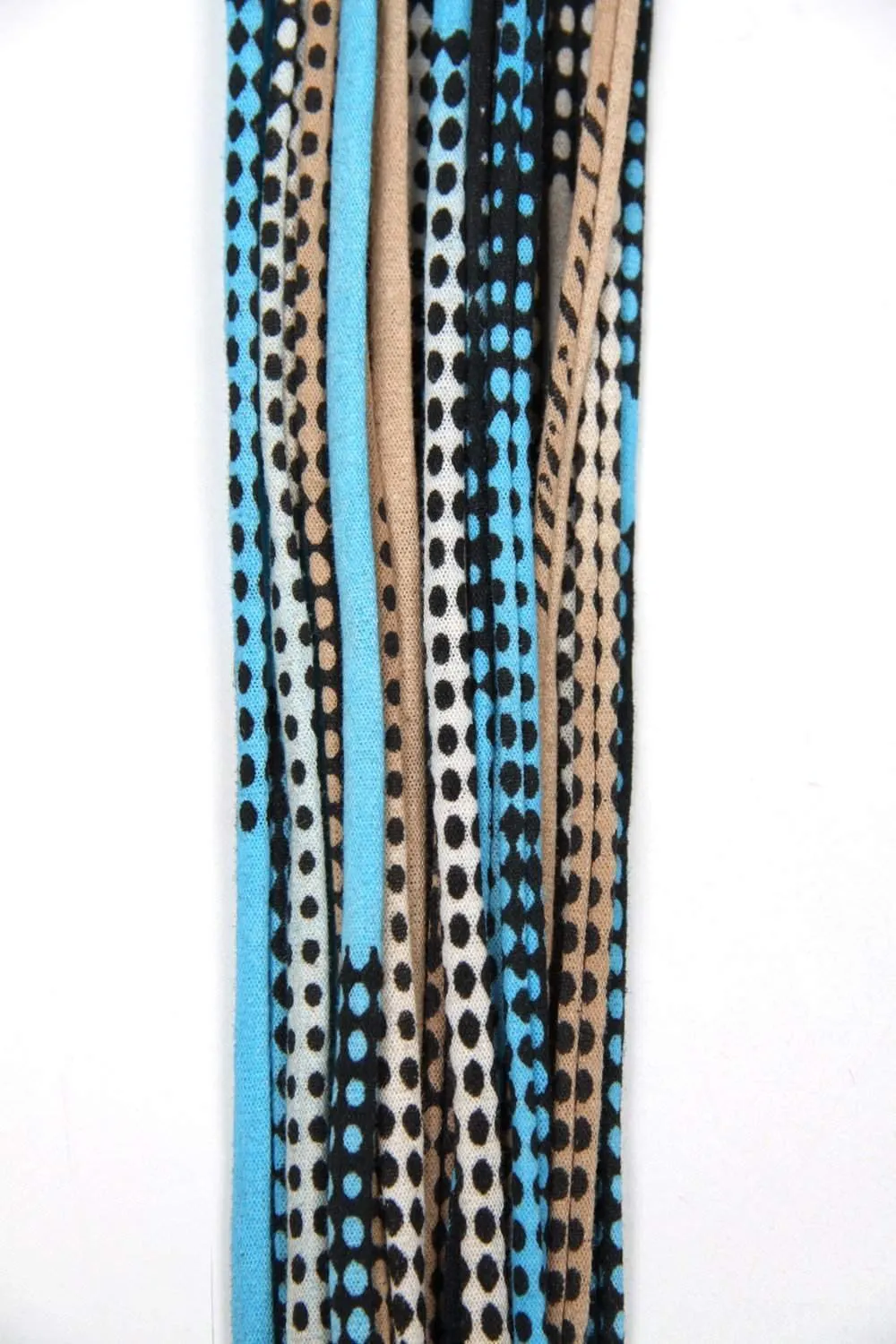 Necklush Infinity Scarf / Sky Blue & Black / Unisex