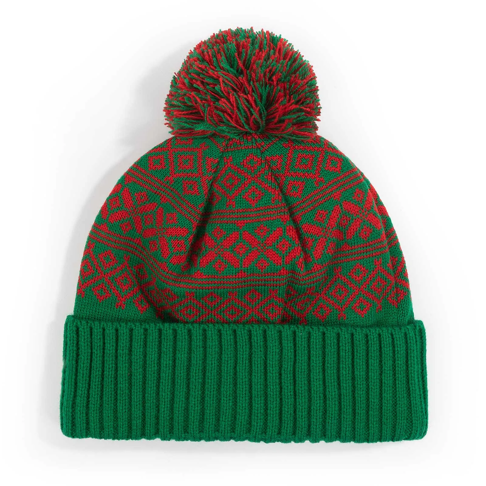 New Era Mayo Winter Knit Bobble Green