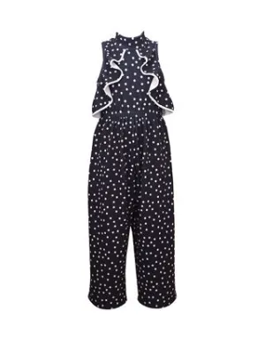 Polka Dot Jumpsuit for Big Girls 7-16 | Bonnie Jean