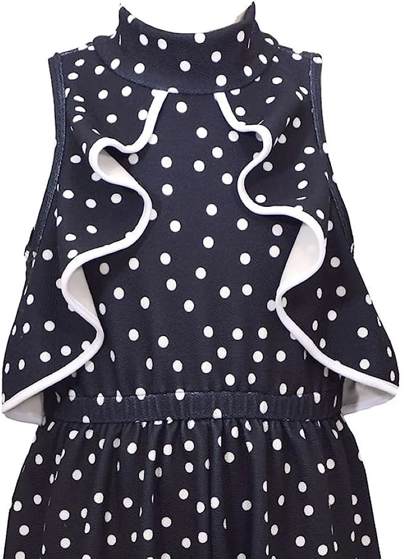 Polka Dot Jumpsuit for Big Girls 7-16 | Bonnie Jean