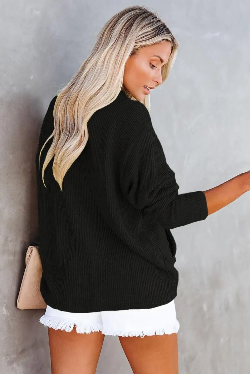 Reba Ribbed Blazer Shacket