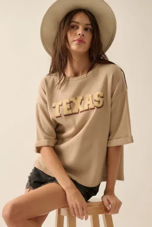 Texas Toasty Thermal Half-Sleeve Graphic Tee